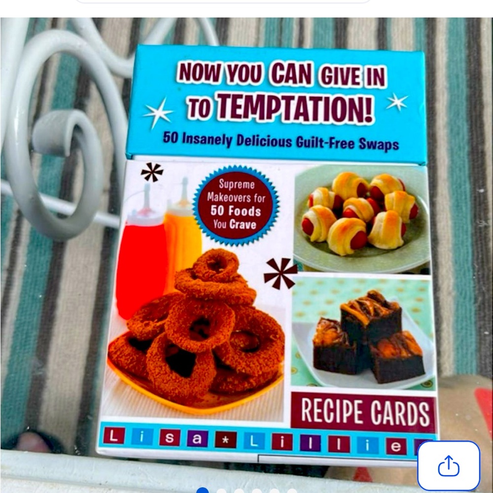 Hungry Girl Recipe Cards - in box Colorful Design